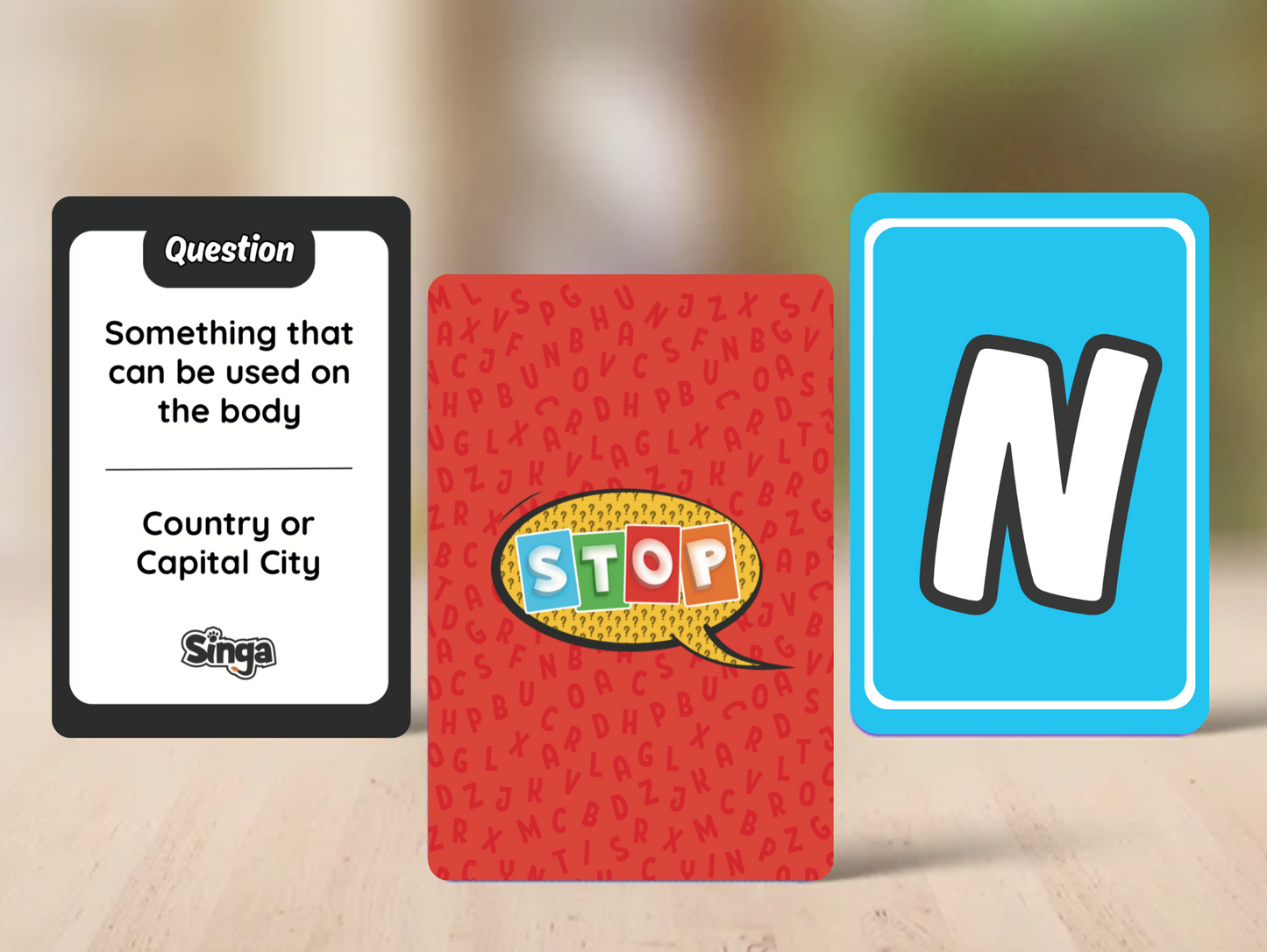 Stop - Card Game